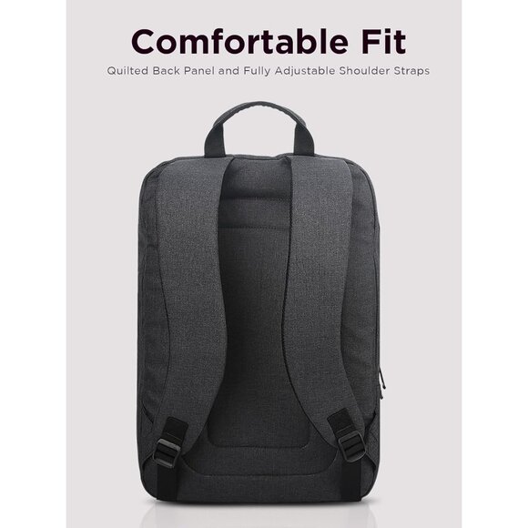 ? Casual Business Bag Black Lenovo Laptop Durable Water-Repellent Backpack main image 7